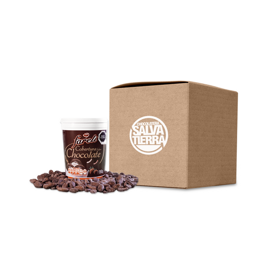 Cobertura Sabor Chocolate Fareli caja 12 kg