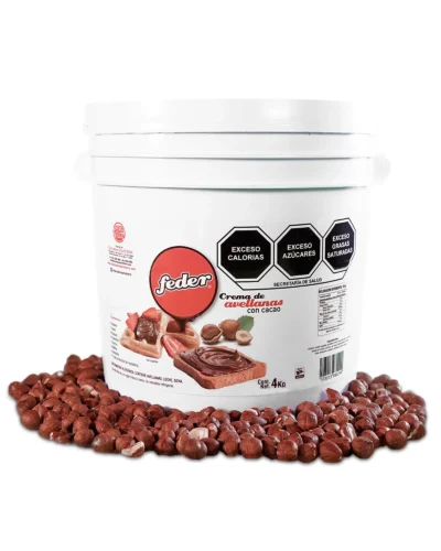 Crema de Avellana Feder 4 Kg