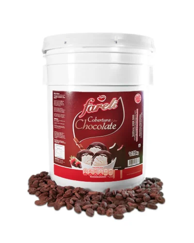 Cobertura Sabor Chocolate Fareli 19 kg