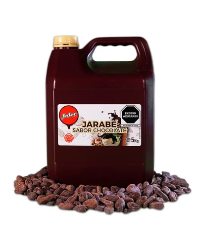 Jarabe Sabor Chocolate Feder 5 Kg